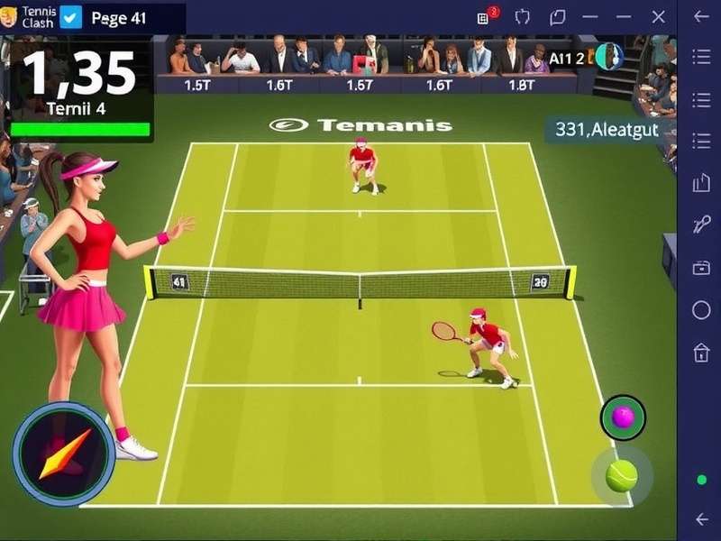 Experience the excitement of Tennis Clash Endurance Elite Tennis Clash Endurance Elite Gameplay